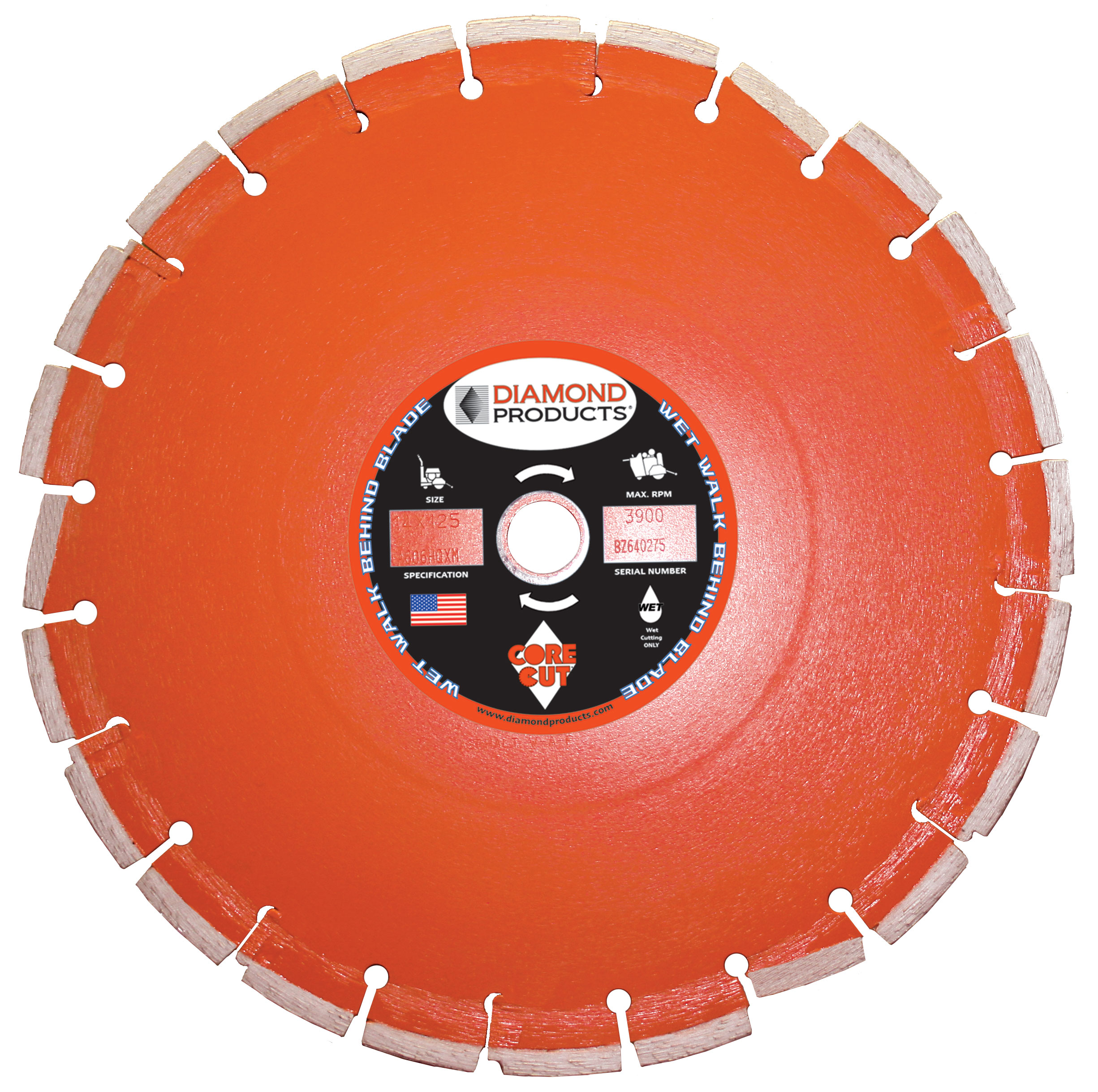 Wet Blade Diamond Blade Products