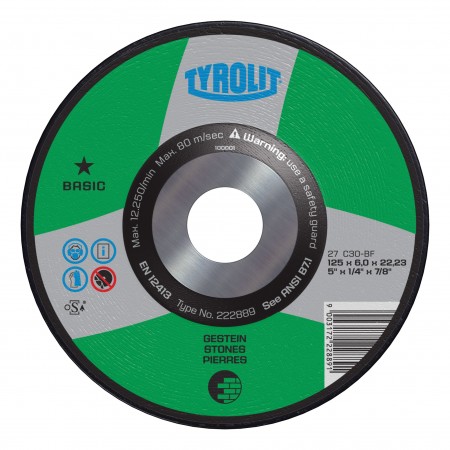 Tyrolit BASIC Wheels for General Purpose Use-Concrete/Masonry-Type 27