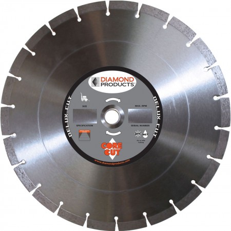 Delux-cut Segmented Dry Walk Behind Diamond Blades