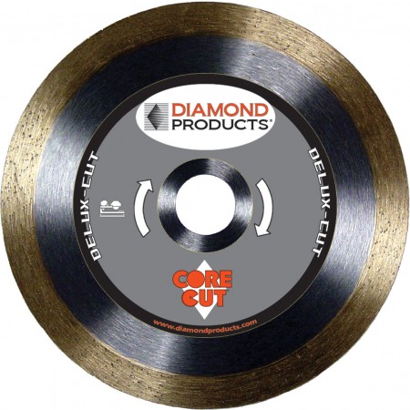 Delux-cut Continuous Rim Tile Diamond Blades
