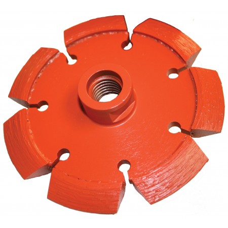 Heavy Duty Orange V-Crack Tuck Point Diamond Blades