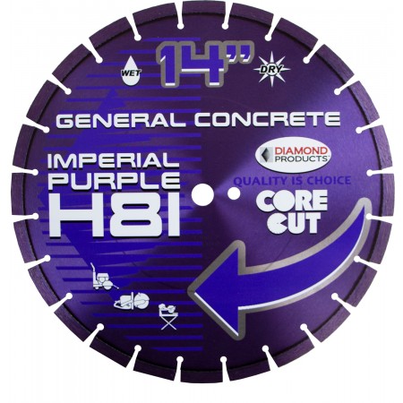 Imperial Purple High Speed Diamond Blades (H8I)