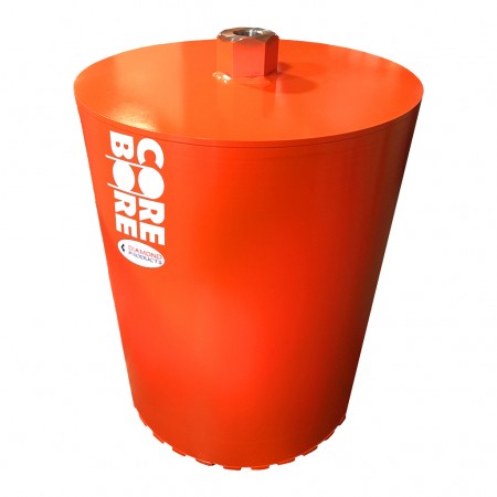 Heavy Duty Orange Large Diameter Wet Core Bits - SOLID BACK