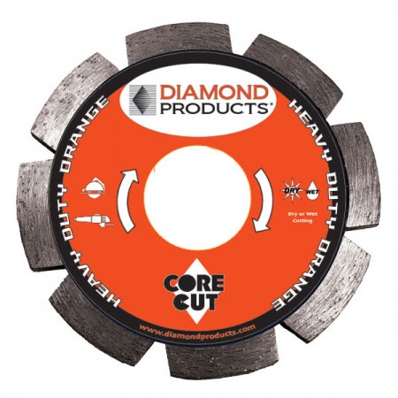 Heavy Duty Orange Segmented Tuck Point Diamond Blades