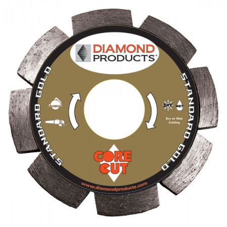 Standard Gold Segmented Tuck Point Diamond Blades