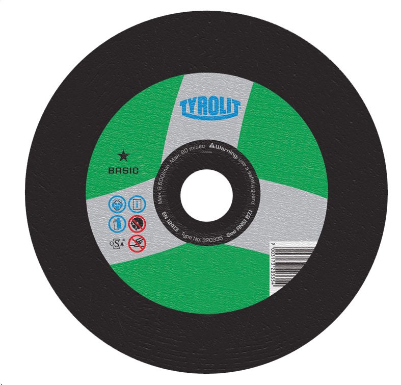 Tyrolit Premium Pipeliner Plus Wheels for Steel and Cast Materials-Type 27 Grinder Wheel 