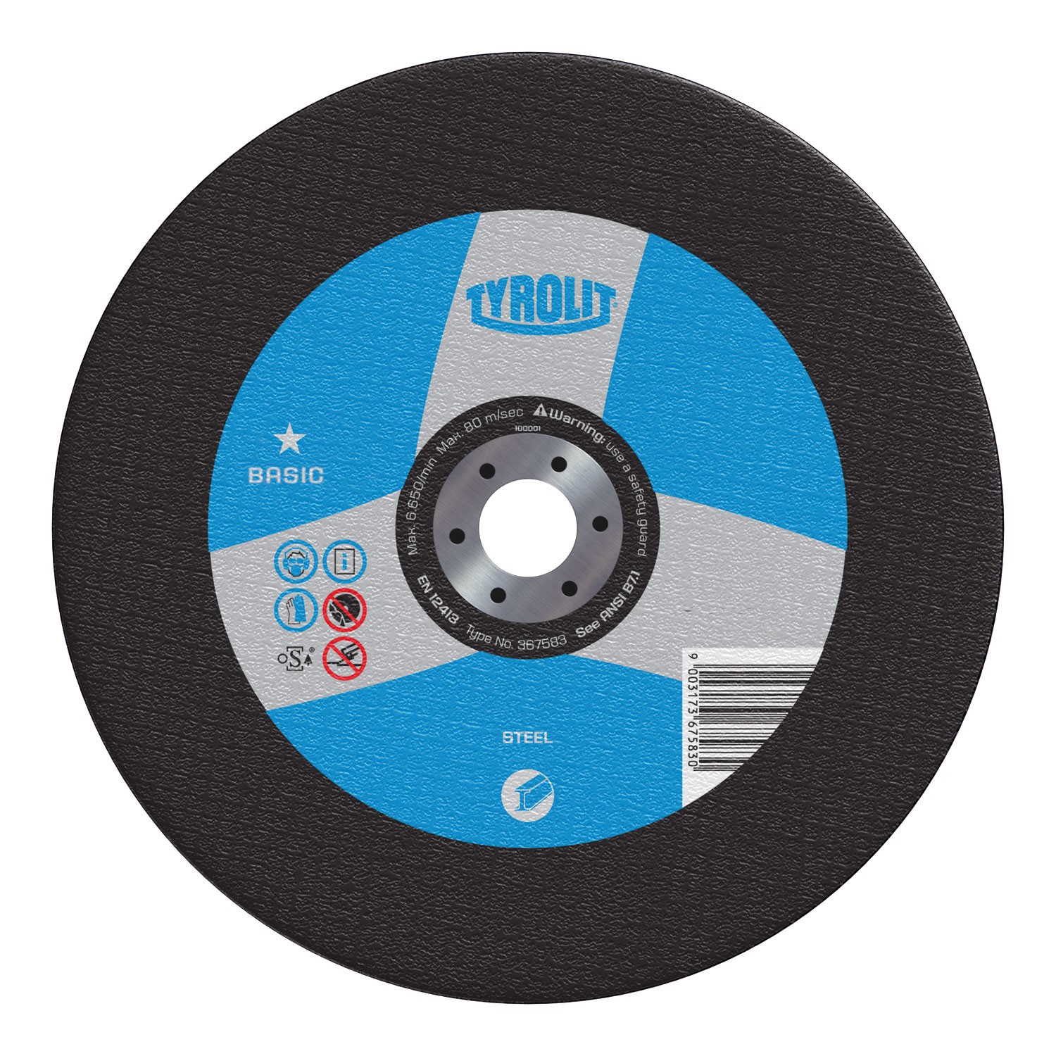 Tyrolit BASIC Chop Saw Wheels for Steel-Type 1 - Abrasives - Products