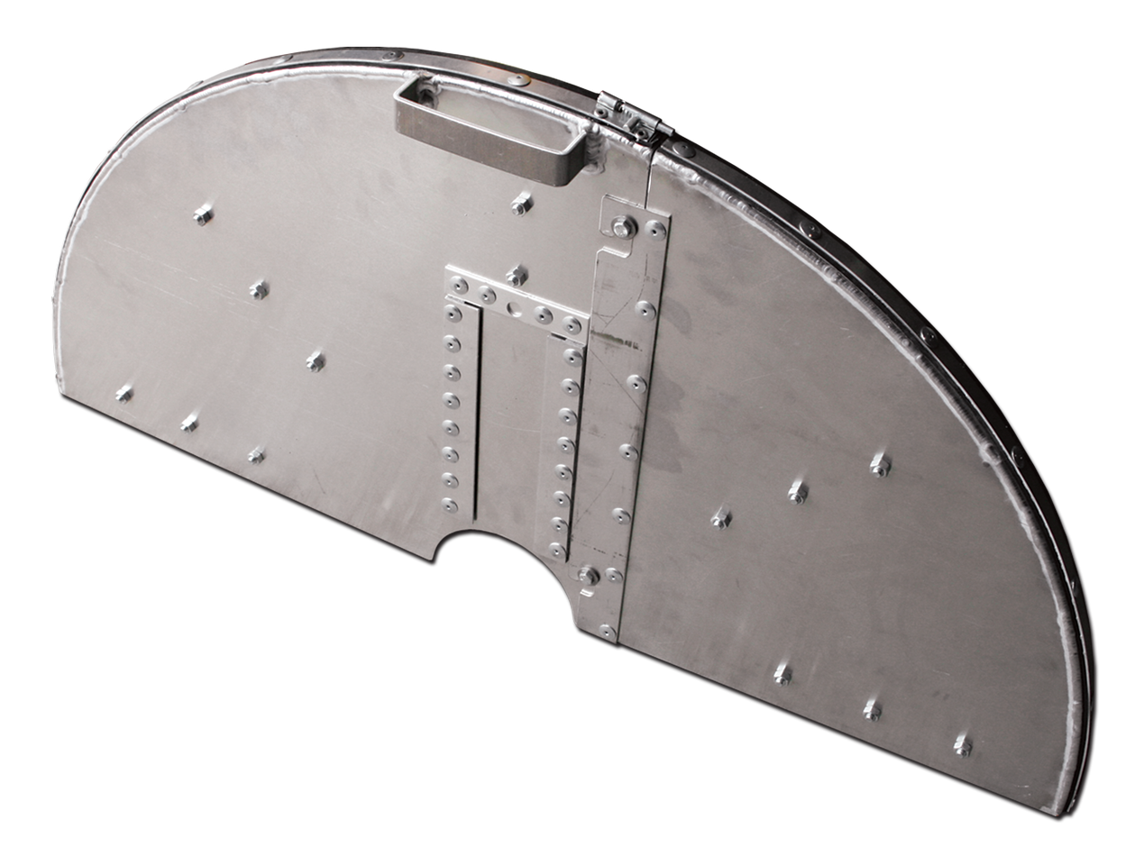 TWOPIECE FLUSH CUT BLADE GUARDS WITHOUT WATER TUBES