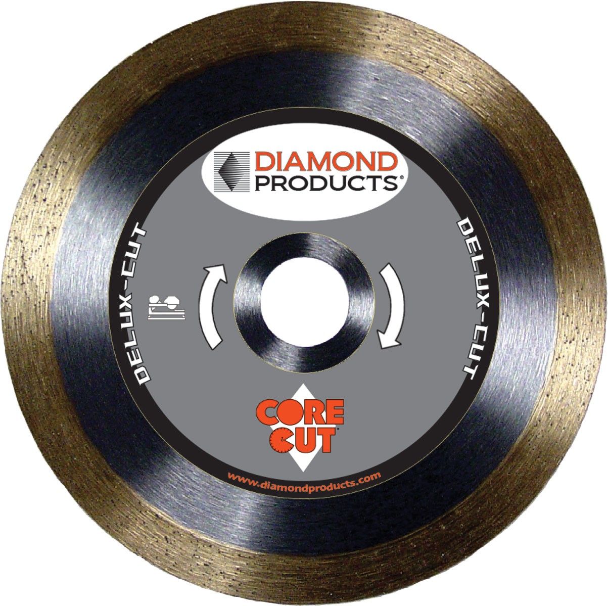 Deluxcut Continuous Rim Tile Diamond Blades