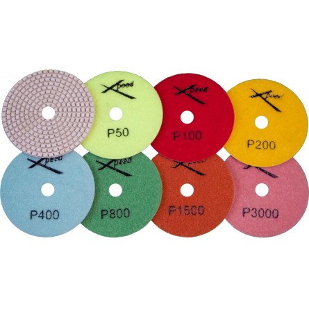 4" Wet Premium Polishing Pads