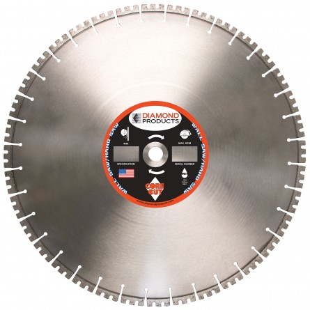 Pro Blue Hydraulic Wall Saw Blades