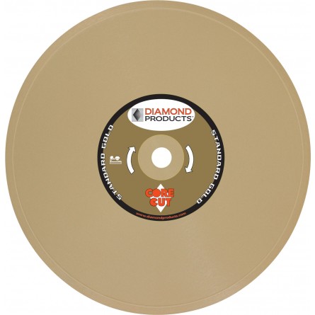 Standard Gold Continuous Rim Tile Diamond Blades