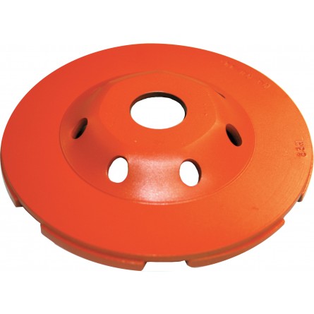 Heavy Duty Orange Low Profile Cup Grinders