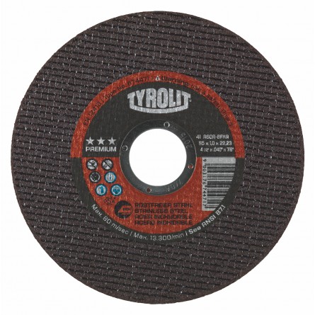 Tyrolit PREMIUM ULTRA-THIN Disc for INOX, Steel & Stainless Steel-NEXT GENERATION-Type 1