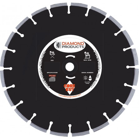 Premium Black Segmented Masonry Diamond Blade