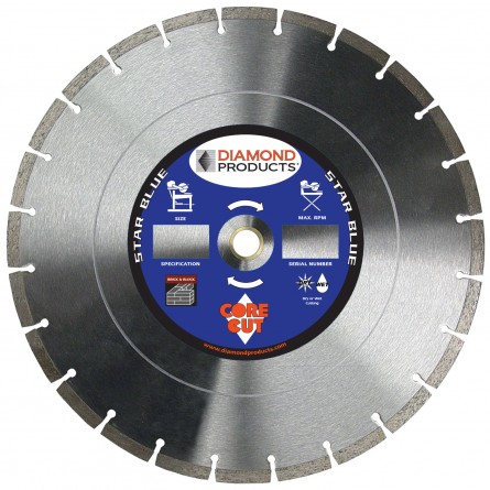 Star Blue Segmented Masonry Diamond Blades