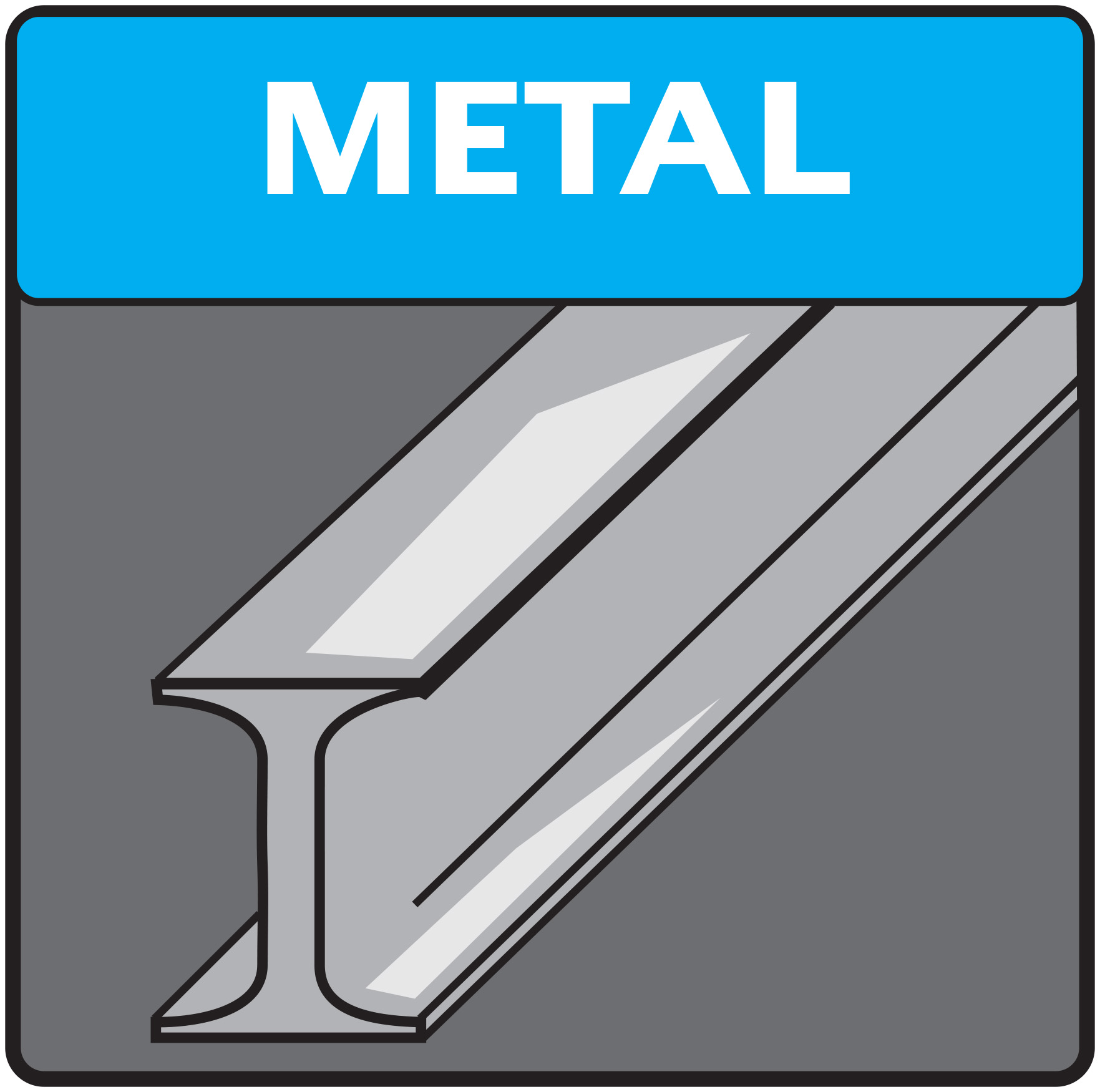 Metal icon